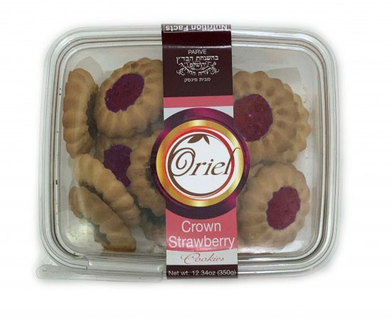 Strawberry Crown Cookies