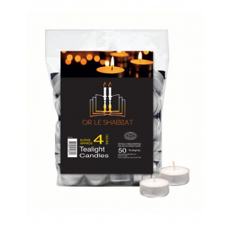 4 Hour Tealights 50 pack